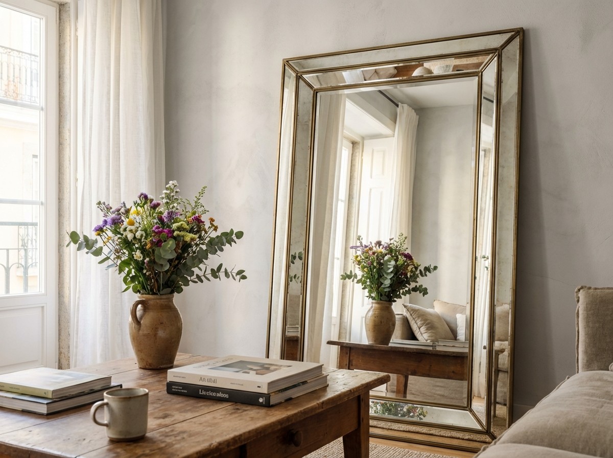 Espelho decorativo quarto